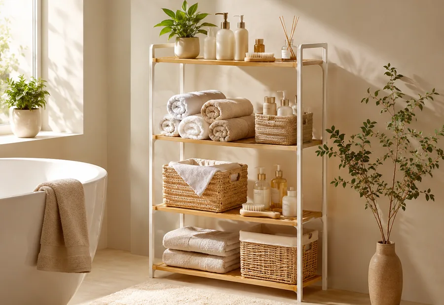 Bathroom Storage Rack