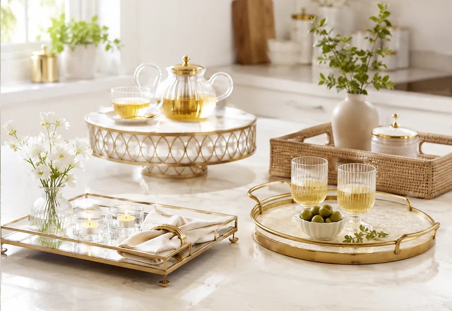 Kitchen Serving & Decor Trays