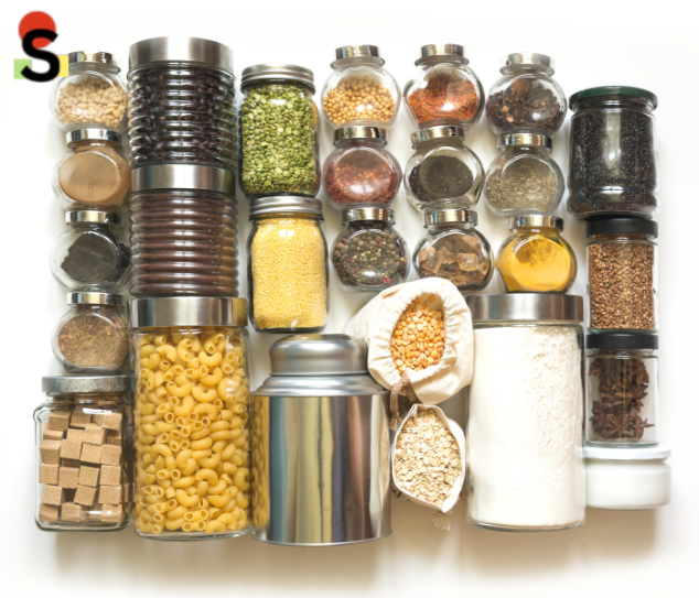 Spice Cereal Storage