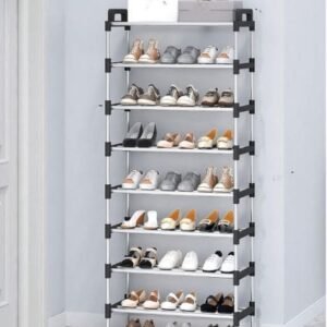 Multi-Layer Dustproof Storage Rack – Shoe, Clothes & Household Organizer