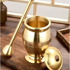 Luxury Stainless Steel Garlic Crusher & Herb Grinder with Non-Slip Base