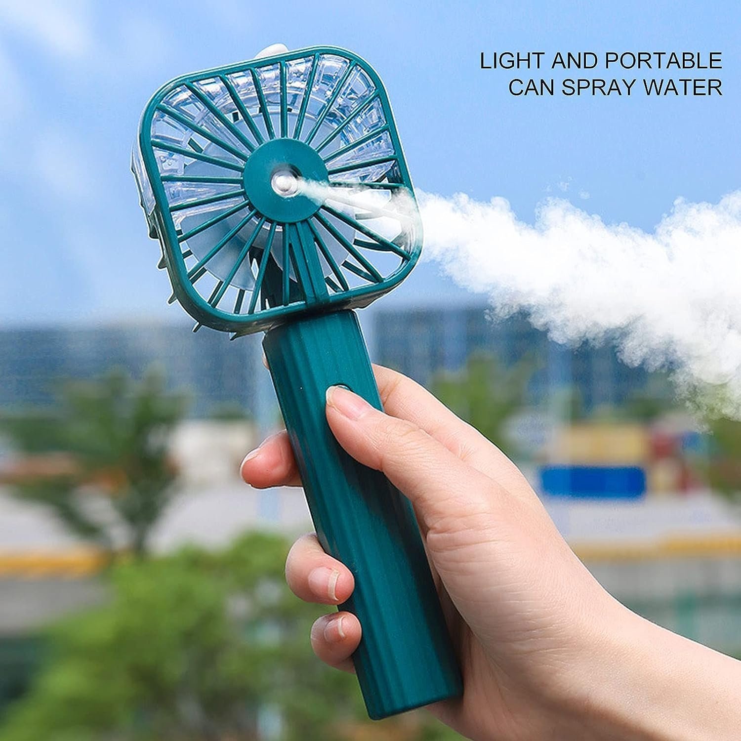 Premium Portable Handheld Mist Fan β Rechargeable Cooling Spray Fan for Summer
