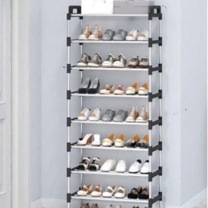 Multi-Layer Dustproof Storage Rack – Shoe, Clothes & Household Organizer