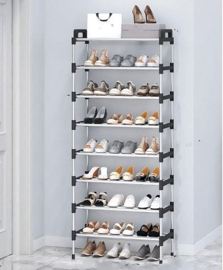 Multi-Layer Dustproof Storage Rack – Shoe, Clothes & Household Organizer
